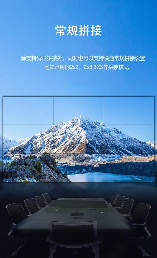 腾联创意异形不规则拼接处理器 解锁视觉呈现的无限可能